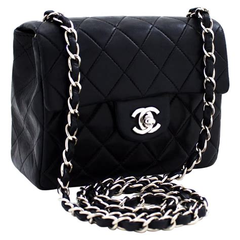 chanel silver mini|chanel small crossbody.